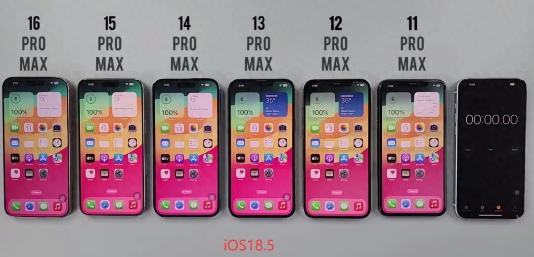 iOS 18.5续航实测出炉,6款苹果真实对比,是否值得升级一看便知