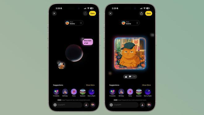 iOS 26新功能曝光:Image Playground集成ChatGPT风格