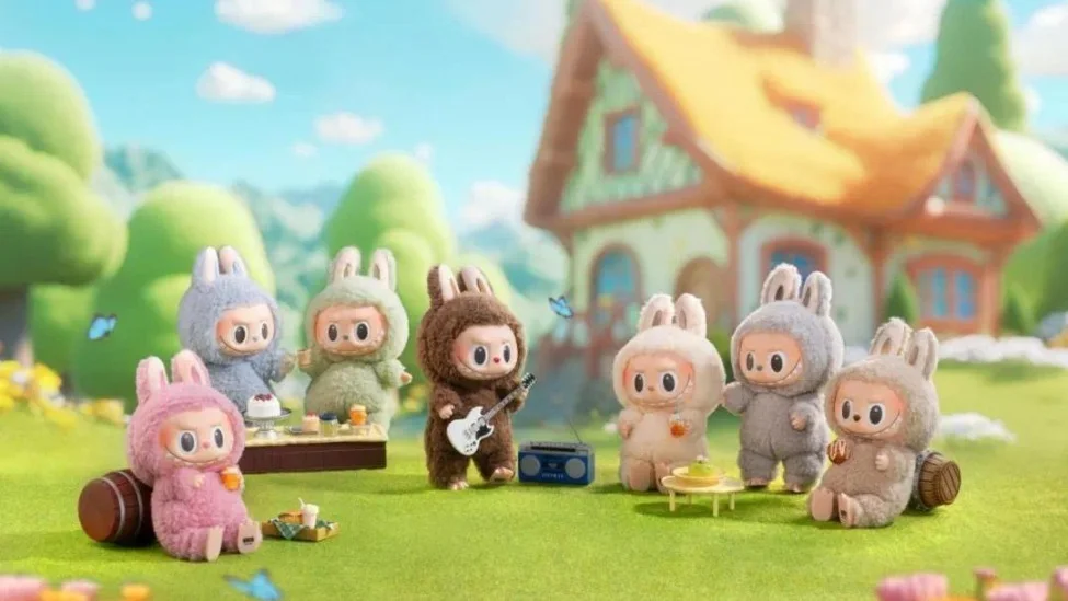 王宁掏出迷你版LABUBU