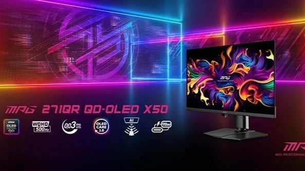 微星第二款500Hz OLED显示器发布，新增NPU AI人在监测系统